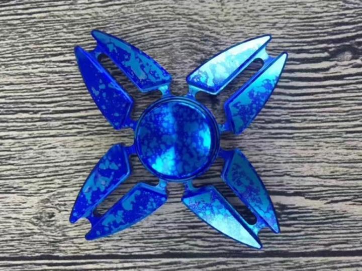 Actual product image FidgetSpinner Splash Alu Fidget Spinner