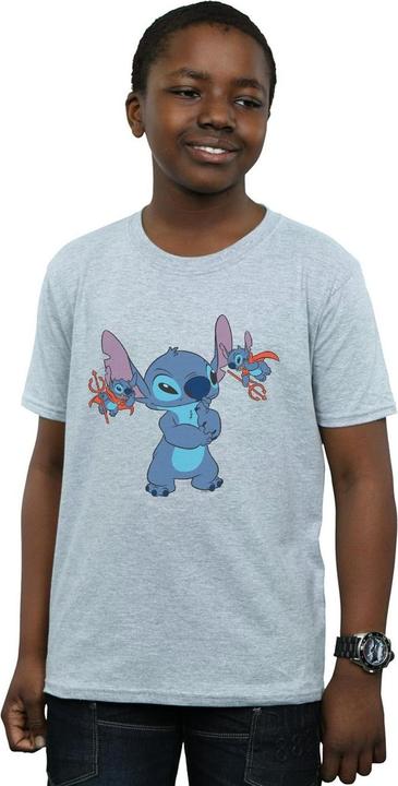 Actual product image Disney Boys Lilo And Stitch Little Devils T-Shirt (140, 146)