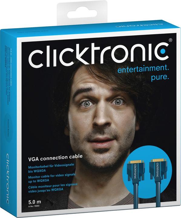 Produktbild clicktronic VGA — VGA (5 m, VGA)