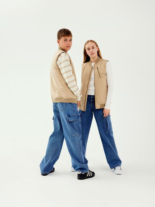 Actual product image Lmtd Zip waistcoat (158, 164)