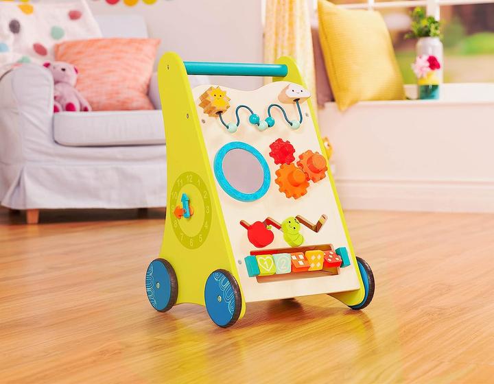 Actual product image B. toys by Battat Wooden baby walker