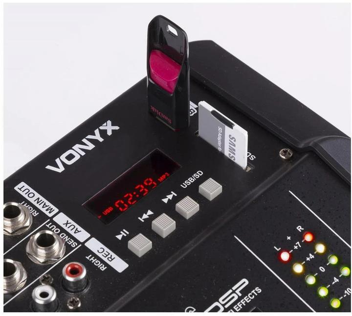 Produktbild Vonyx AM5A Powermixer (Studio- und Livemixer)