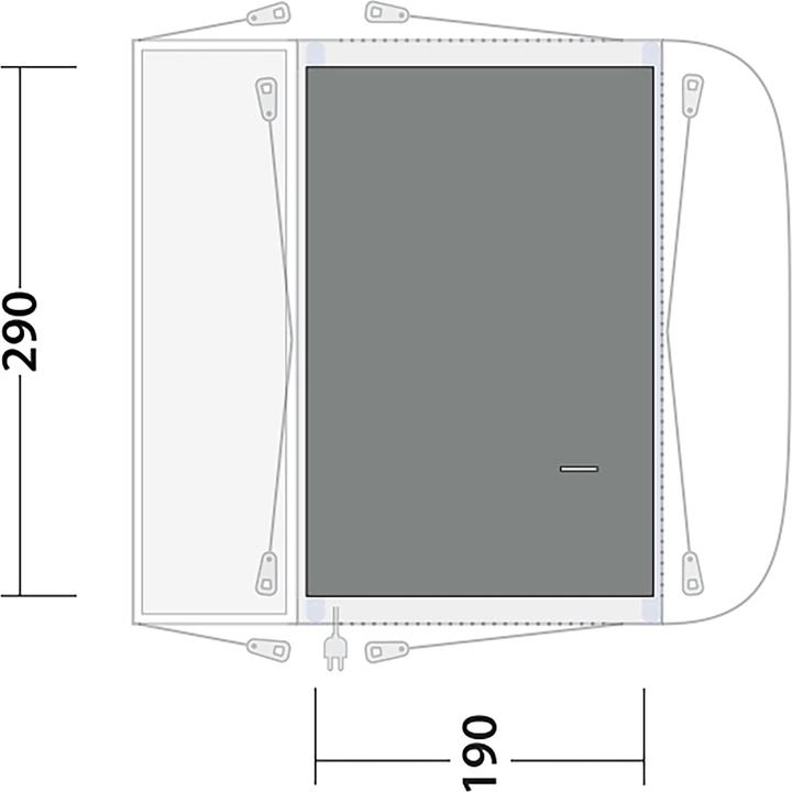Produktbild Outwell Cozy Carpet Parkville 200SA