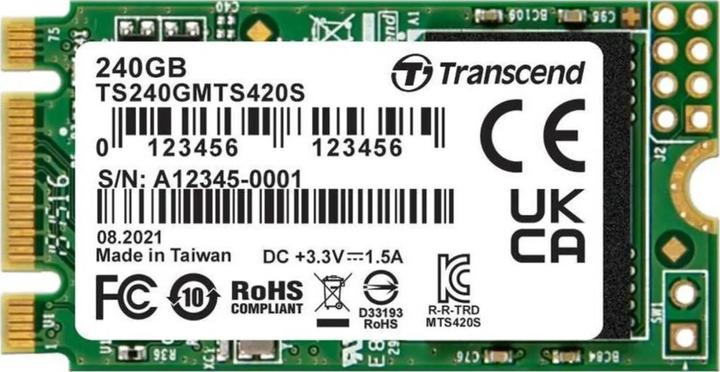 Produktbild Transcend MTS420S (240 GB, M.2 2242)