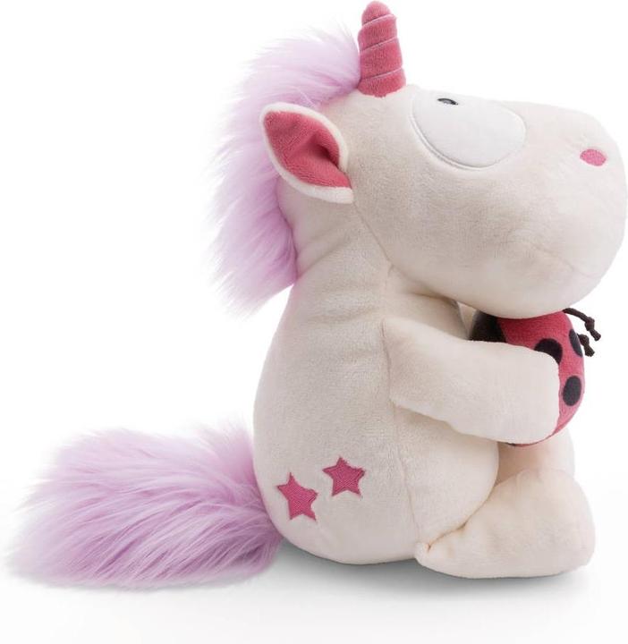 Produktbild NICI 61388 Kuscheltier Einhorn Theodor mit Marienkäfer 35cm (35 cm)