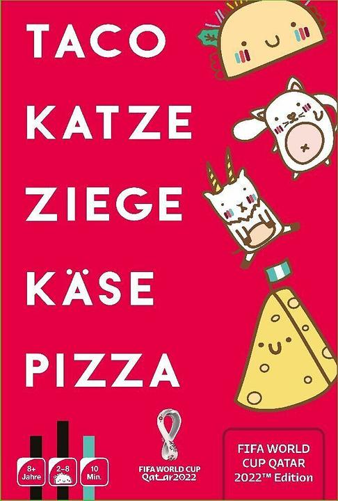 Actual product image Blue Orange BLOD0106 - Taco Katze Ziege Käse Pizza (FIFA-Edition, DE-Ausgabe) (German)