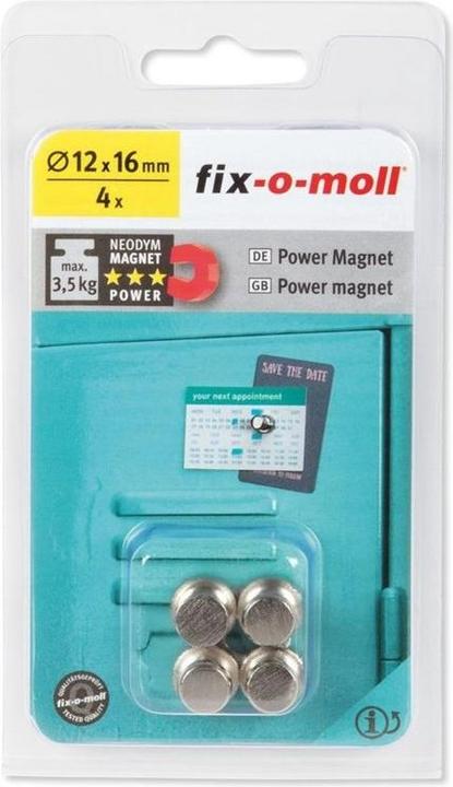 Actual product image Fix-o-moll MAGNET 3562820 4PCS
