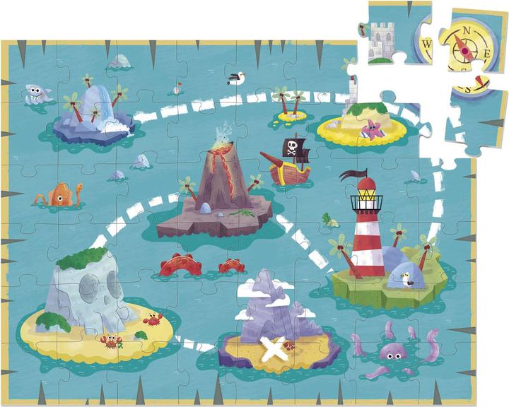 Actual product image Goula Puzzle Pirates XXL (48 pieces)