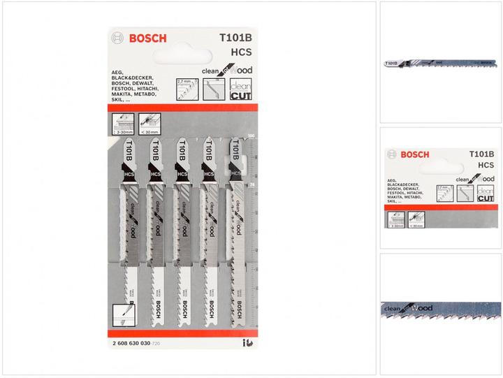 Productafbeelding Bosch Professional Zubehör T 101 B Schoon voor hout