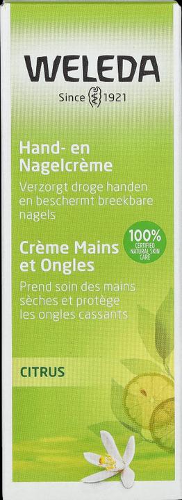 Actual product image Weleda Citrus Hand And Nail Cream (50 ml)