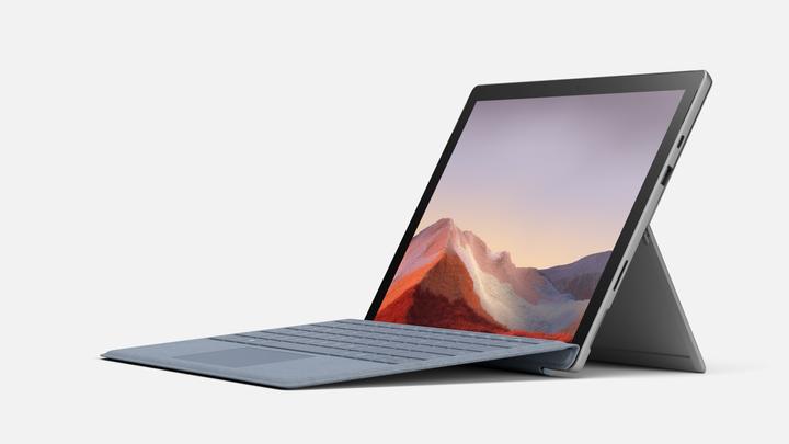Image du produit Microsoft Surface Pro 7 (12.30", Intel Core i5-1035G4, 8 Go, 256 Go, Sans disposition de clavier)