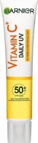 Produktbild Garnier Vitamin C Day Glow Fluid mit SPF50+ Unsichtbar 40ml (Sonnencreme Gesicht, SPF 50+, 40 ml, 50 g)