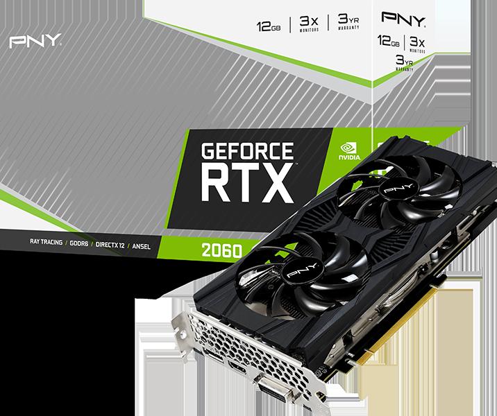 Produktbild PNY GeForce RTX 2060 (12 GB)