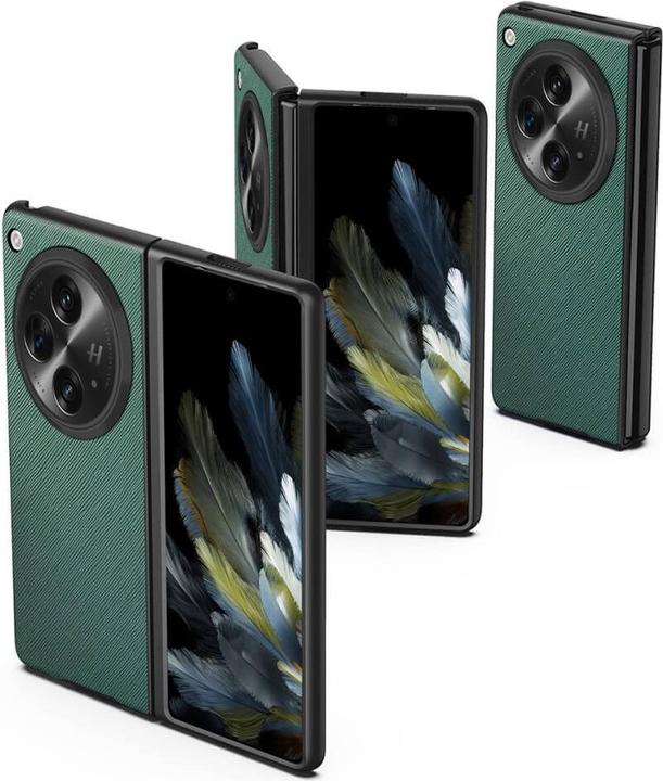 Immagine prodotto Cover-Discount OnePlus Open - Custodia protettiva con texture a croce blu (OnePlus Open)