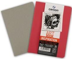 Image du produit Canson Cahier d'esquisses Art Book Inspiration, A4, rouge / gris (A4)