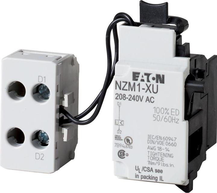 Eaton Electric GmbH Déclencheur à manque de tension avec couvercle latéral NZM1