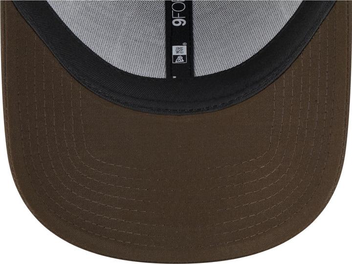 Actual product image New Era 9Forty Strapback Cap - Heritage Brand Patch Brown