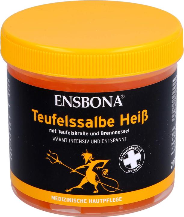 Ensbona Teufelssalbe heiss, 200 ml Salbe (Körpercreme, 200 ml)