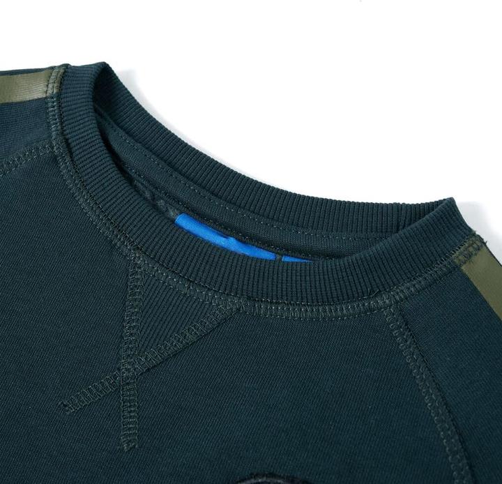 Immagine prodotto VidaXL Felpa da bambino verde muschio 128,Materiale: 80 % cotone. 20 (128)