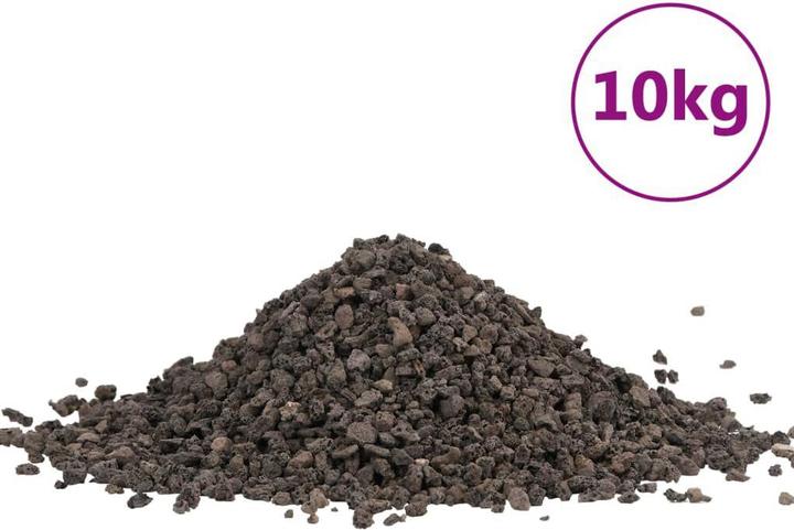 Produktbild VidaXL Basalt-Kies 10 kg Schwarz 5-8 mm,Farbe: Schwarz,Material (Dekoration, sonstige Gegenstände)