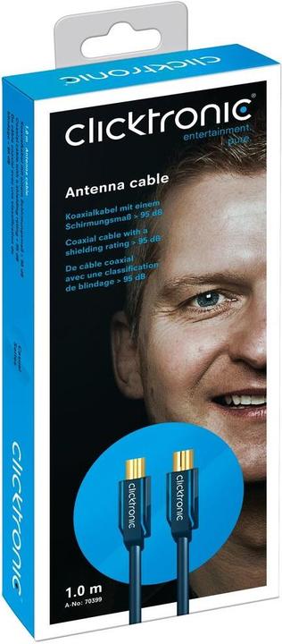 Produktbild clicktronic Antennenkabel (95 dB, Antennenkabel)