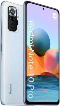Actual product image Xiaomi Redmi Note 10 Pro (128 GB, Glacier Blue, 6.67", Dual SIM, 108 Mpx, 4G)