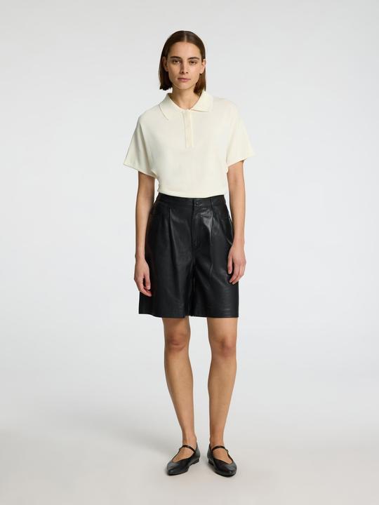 Actual product image Selected Femme Kurzarm Polohemd aus Strick (XL)