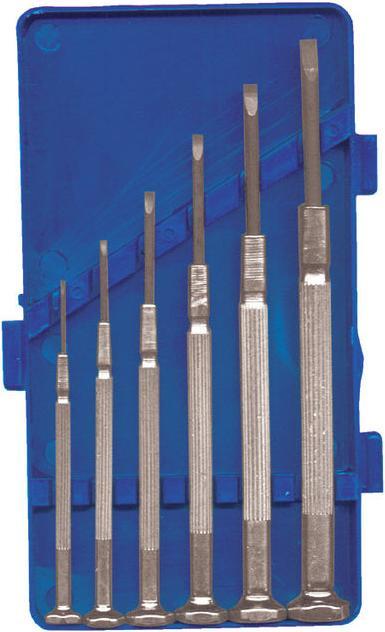 technocraft Uhrmacher-Schraubendreher-Satz (Schlitzschrauben)