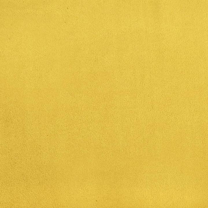 Produktbild VidaXL Clubsessel mit Fusshocker Gelb Samt,Farbe: Gelb,Material