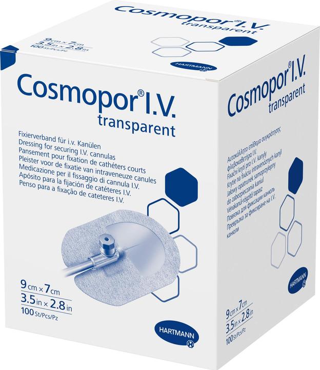 Produktbild Cosmopor I.V. 9x7cm transparent (100 x)