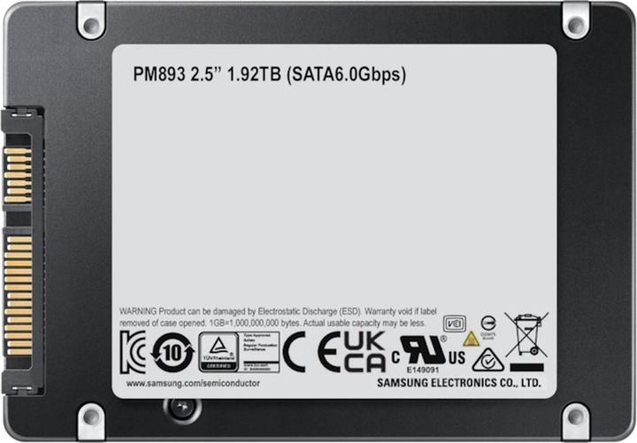 Actual product image Samsung PM893 (1920 GB, 2.5")