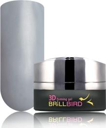 Immagine prodotto BrillBird Gel formatore 3D grigio - 3ml (Grigio, Smalto per unghie effetto gel)
