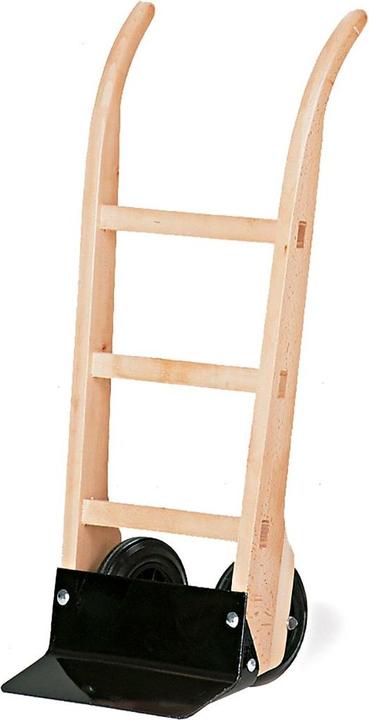 Produktbild Rollcart Sackkarre aus Holz mit Schaufelblech (200 kg)