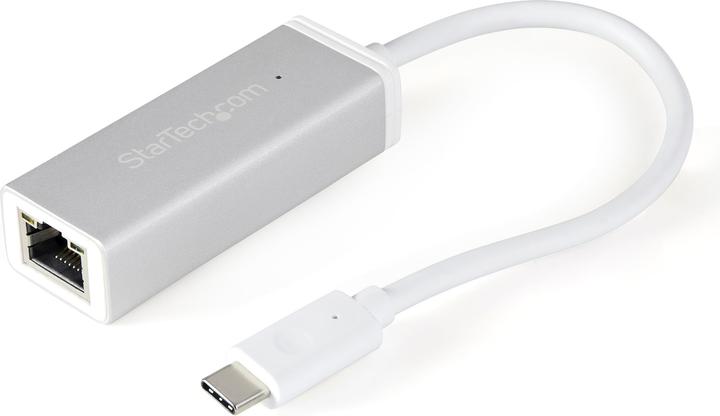 Produktbild StarTech USB-C To Gbe Adapter - Silver (USB-C, RJ45 (1x))