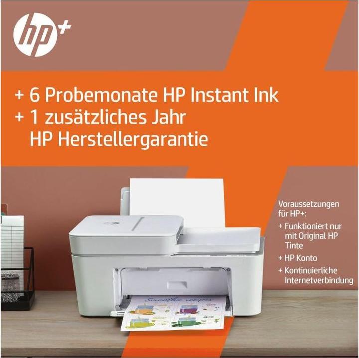 Actual product image HP DeskJet 4120e (Ink, Colour)