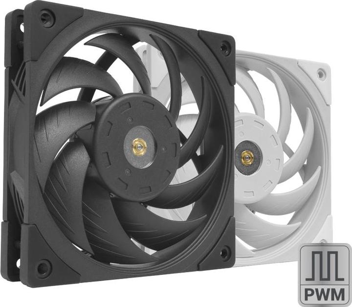 Mars Gaming Ventilateur Boitier Mf-Nc - 12cm (Noir) (120 mm, 1 x)