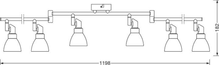Productafbeelding Ledvance LED SPOT 6X1.9W 827 G9 LEDV (1200 lm, G9)