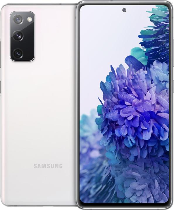 Actual product image Samsung Galaxy S20 FE 5G EU (128 GB, Cloud white, 6.50", Dual SIM, 12 Mpx, 5G)
