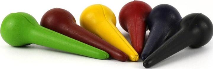 Produktbild ÖkoNorm Maltropfen (Rot, Blau, Gelb, Schwarz, Grün, 6 x)