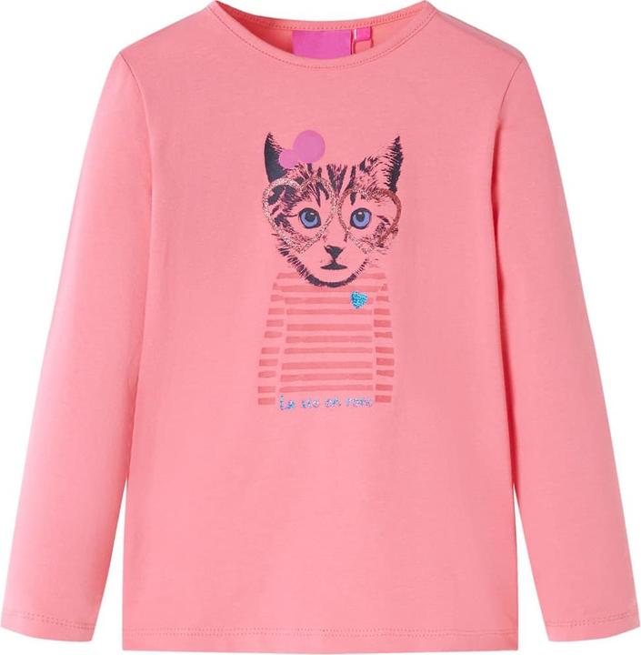Immagine prodotto VidaXL Camicia da bambino a maniche lunghe rosa 128,Materiale: 95 % cotone. 5 (128)