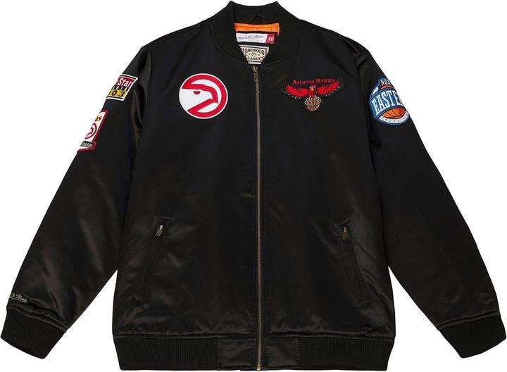 Immagine prodotto Mitchell & Ness Giacca bomber in raso M&N - FLIGHT Atlanta Hawks - XL (XL)