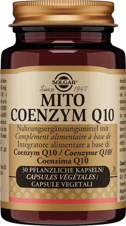 Solgar Mito Coenzym Q10 Pflanzliche Kapseln (30 Stk) (30 Stück, Kapseln, 106 g)