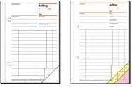 Actual product image Sigel Form book "Order", A4, 2 x 40 sheets, SD