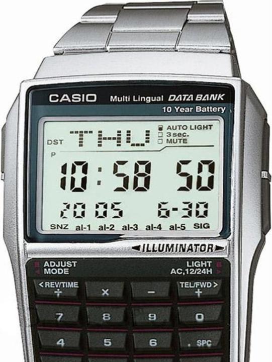Actual product image Casio Databank (Digital watch, 37.40 mm)