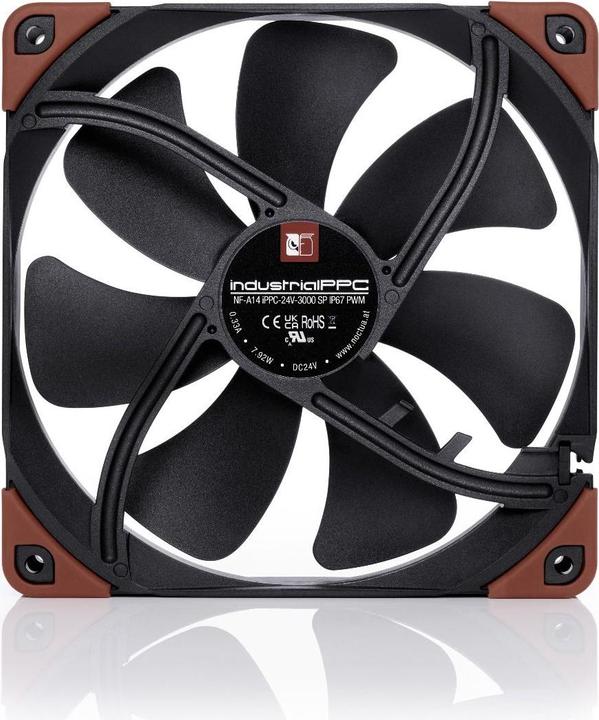Immagine prodotto Noctua NF-A14 indu.3000 IP67 140x140x25 NF-A14 industrialPPC-24V-3000 SP IP67PWM (140 mm, 1 x)