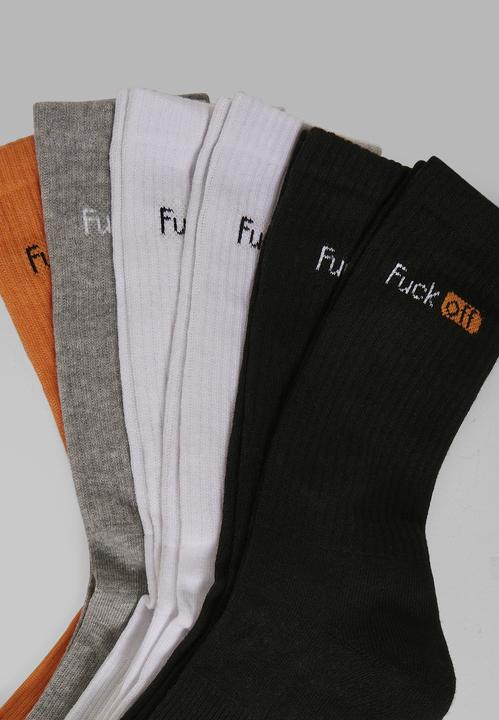 Image du produit Mister Tee Fuck Off Socks 6-Pack (Lot de 3, 39 - 42)
