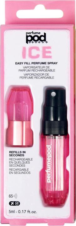 Travalo Parfüm Pod Ice nachfüllbar Parfüm Zerstäuber Rosa 5 ml (5 ml)