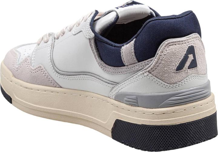Produktbild Autry sneakers clc low in suede and nubuk white and blue (44)