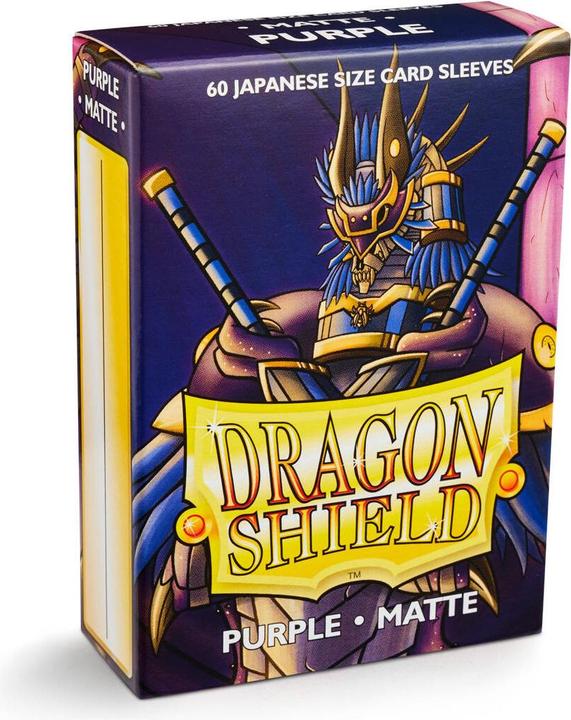 Actual product image Arcane Tinman ART11109 - Sleeves for cards in japanese size: Matte - Purple (60 pcs)