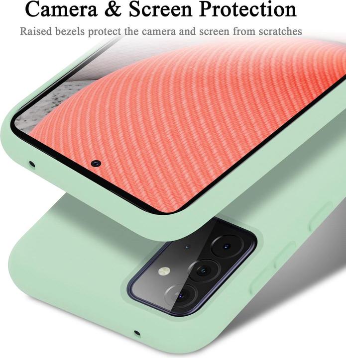Immagine prodotto Cadorabo Copertura della cassa del silicone liquido TPU (Samsung Galaxy A72, Samsung Galaxy Note 5)